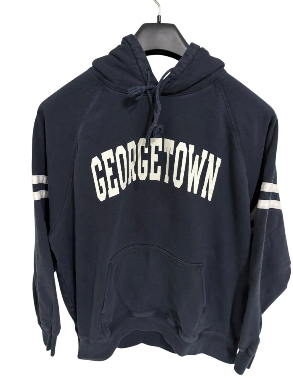 Georgetown Hoyas Hooded Sweatshirt Size XL Brandy Melville Blue